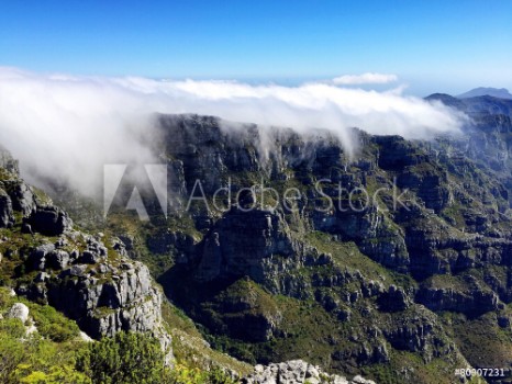 Bild på Wundervolle Aussicht vom Tafelberg Sdafrika